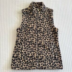 Calvin Klein Animal Print Fleece Vest
